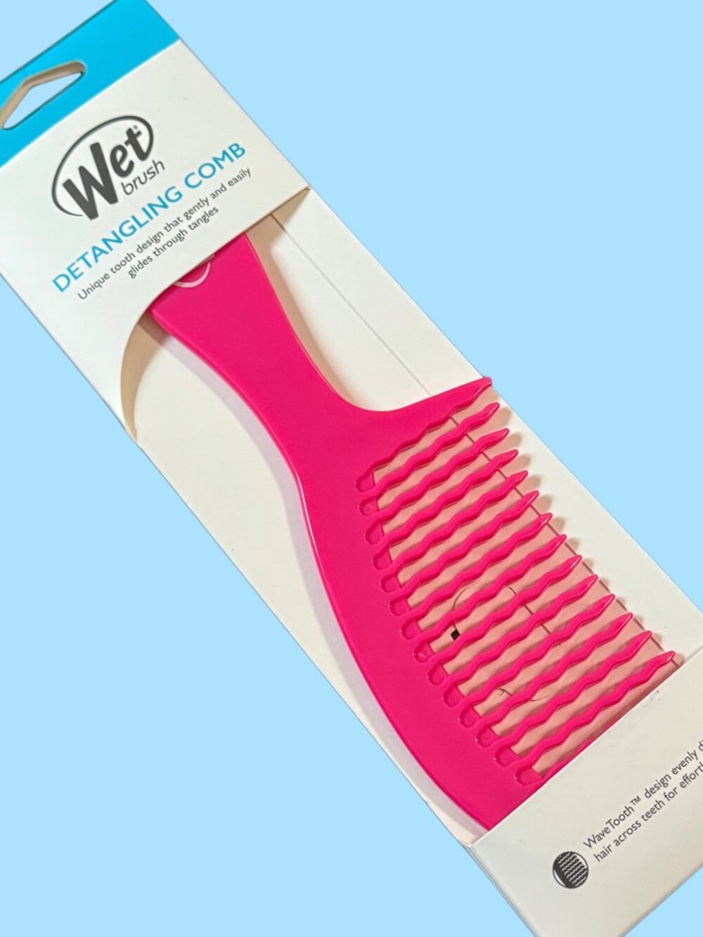 New Wet Brush Detangling Comb HOT PINK